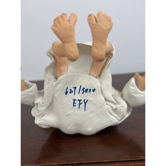 Vintage Angel Shelf Sitter 627/3000 7 In Tall - Picture 10 of 12